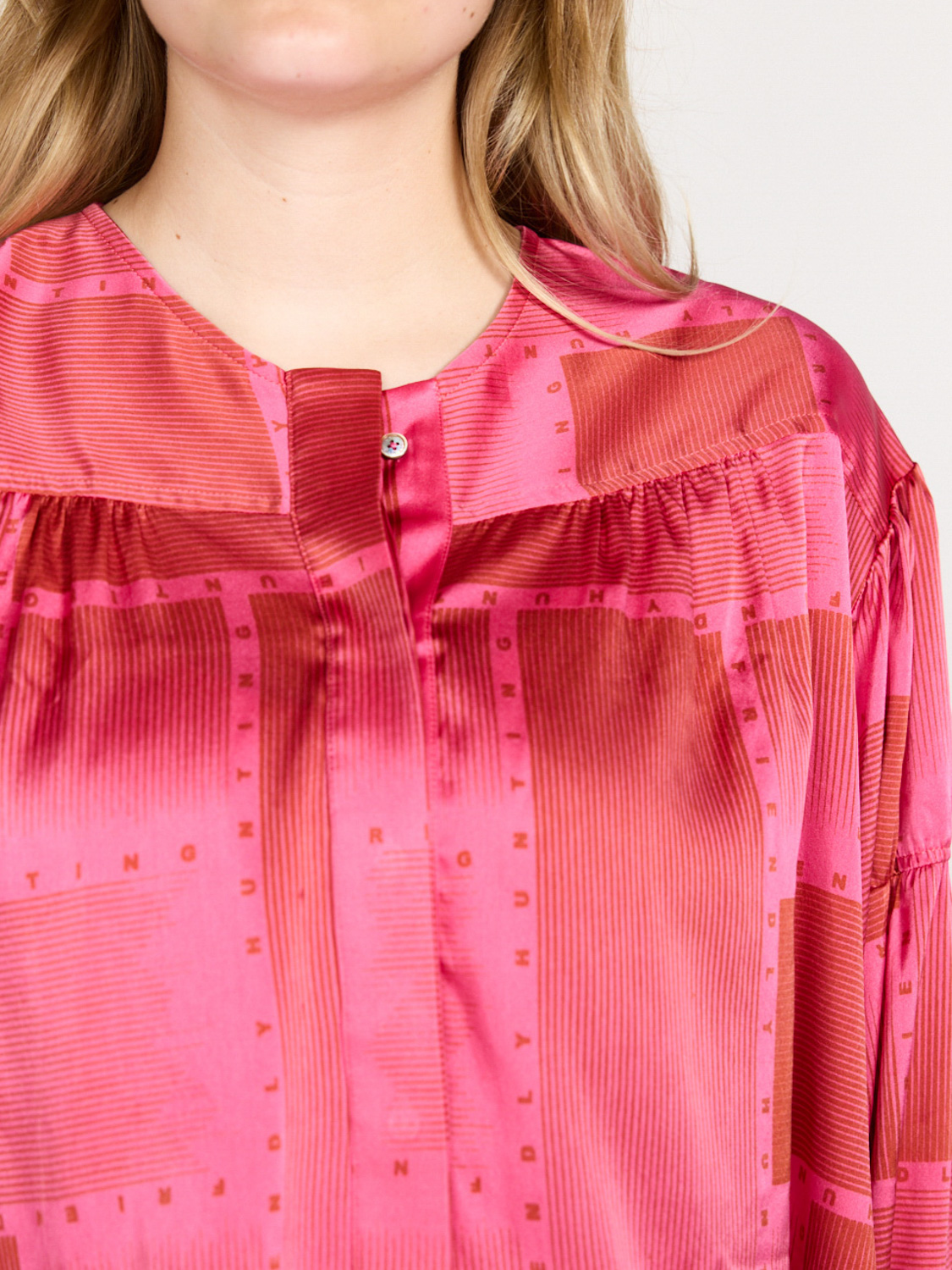 friendly hunting Blouse rosa XS