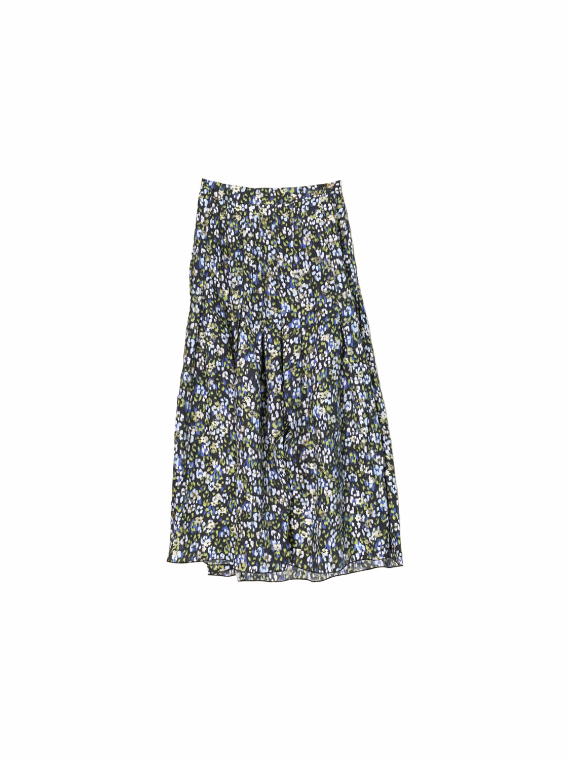 Lameh skirt with floral print 