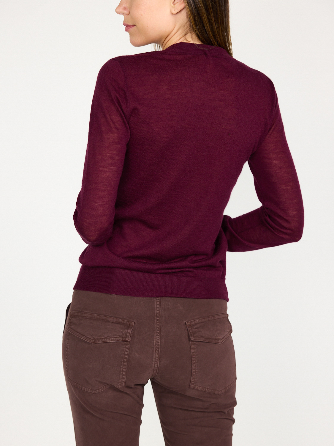 Joseph Cashmere sweater  bordeaux XS