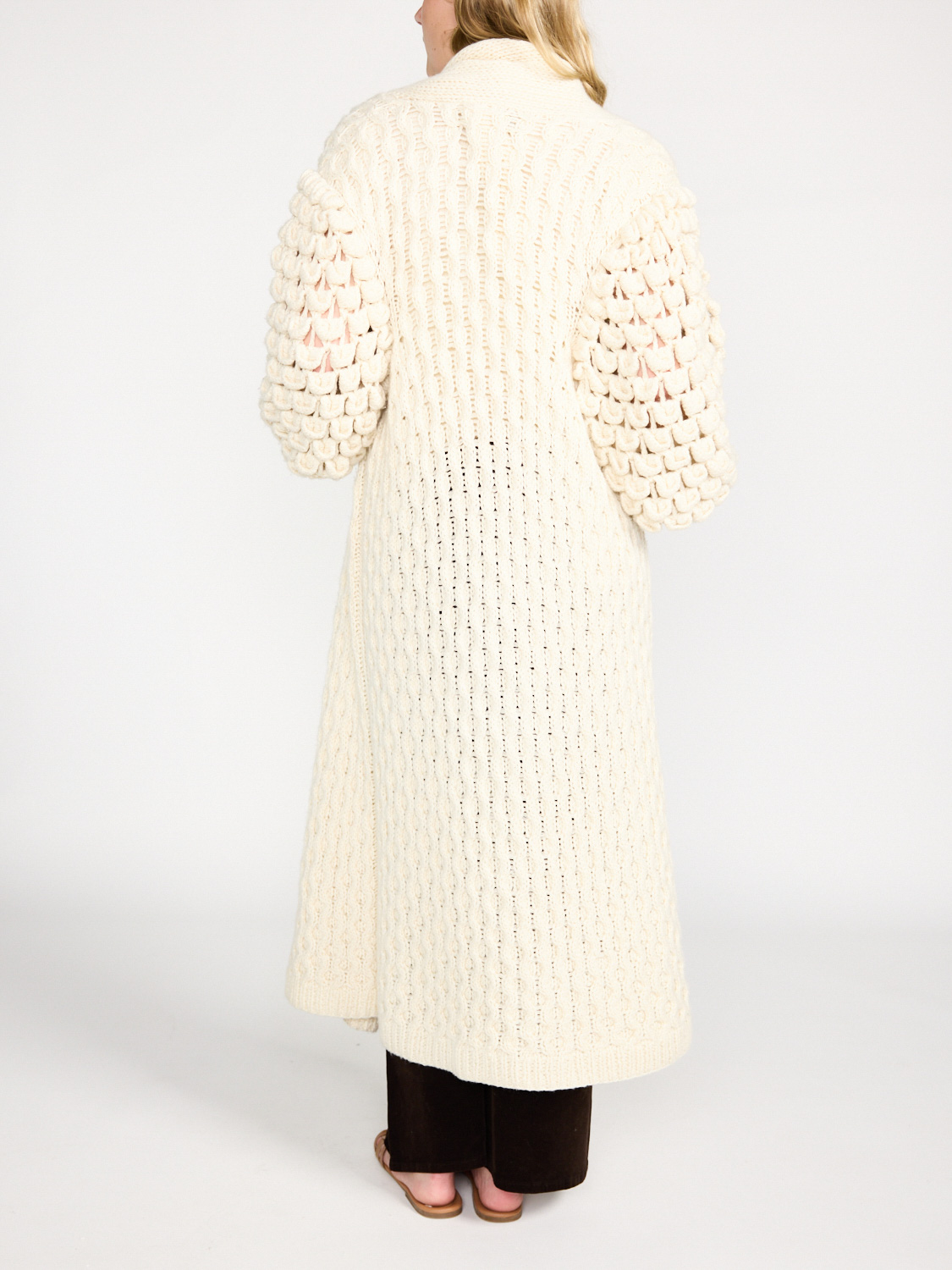 Letanne Eva Cashmere Coat blanco Talla única