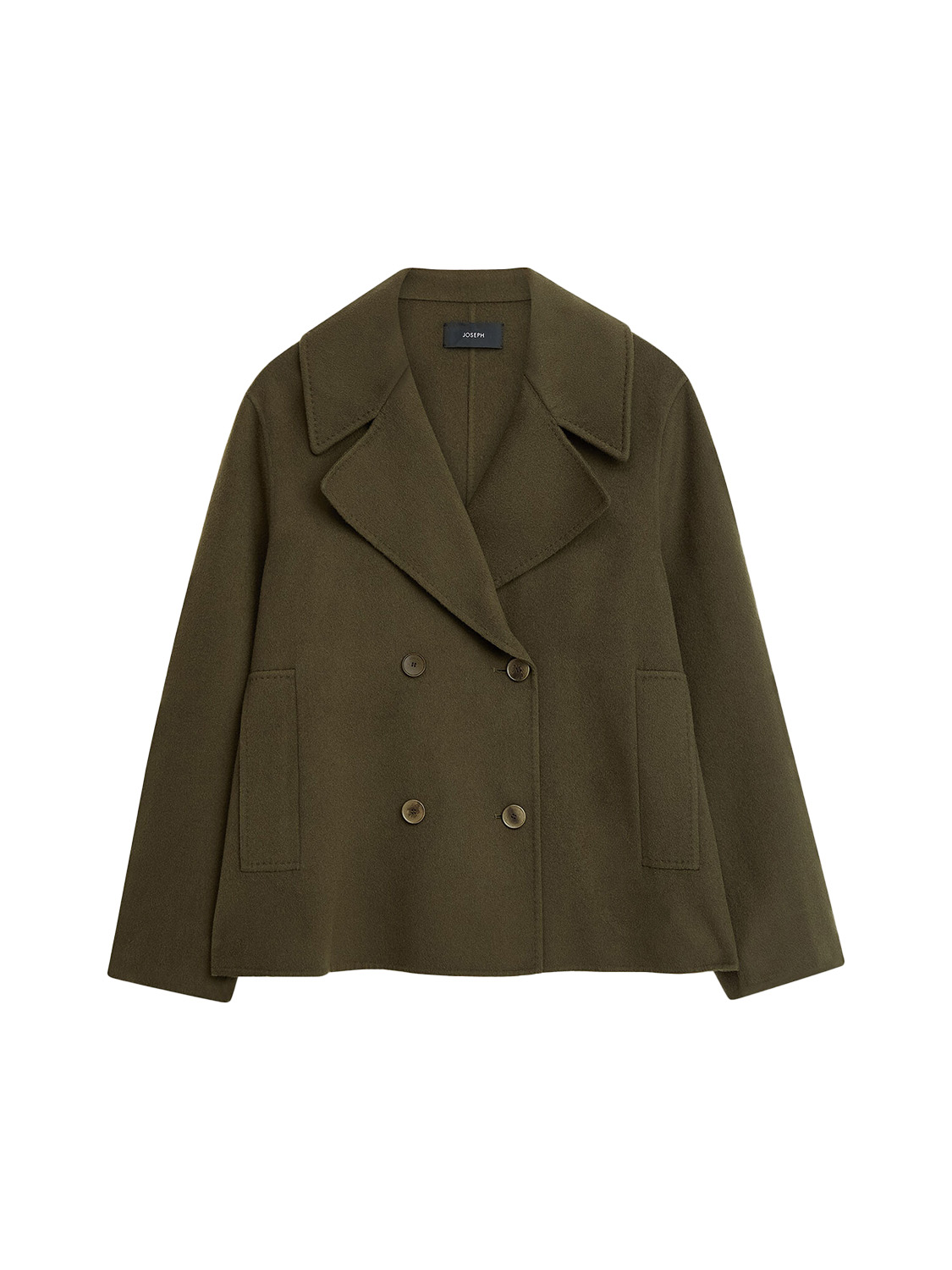 Joseph Gilkes – light wool coat  khaki 34