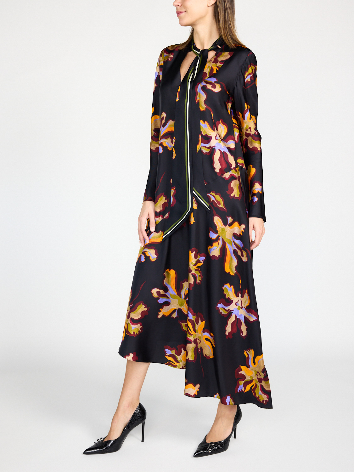 Dorothee Schumacher Floral seductive dress  multi S