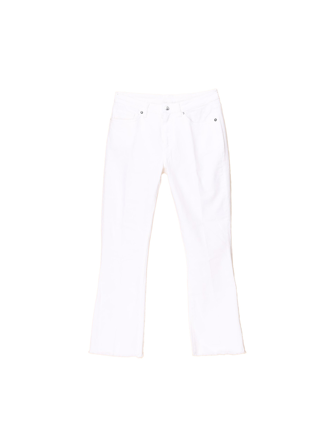 nine in the morning Cropped jeans with flare    creme 26