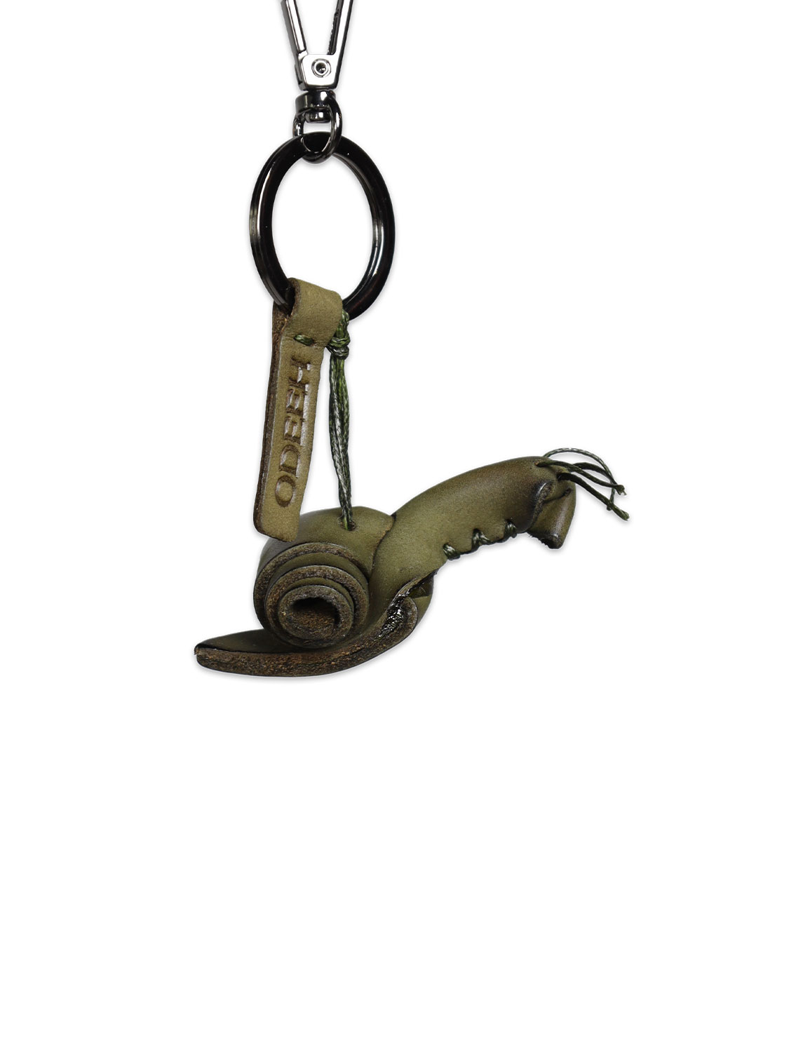 Leather key ring