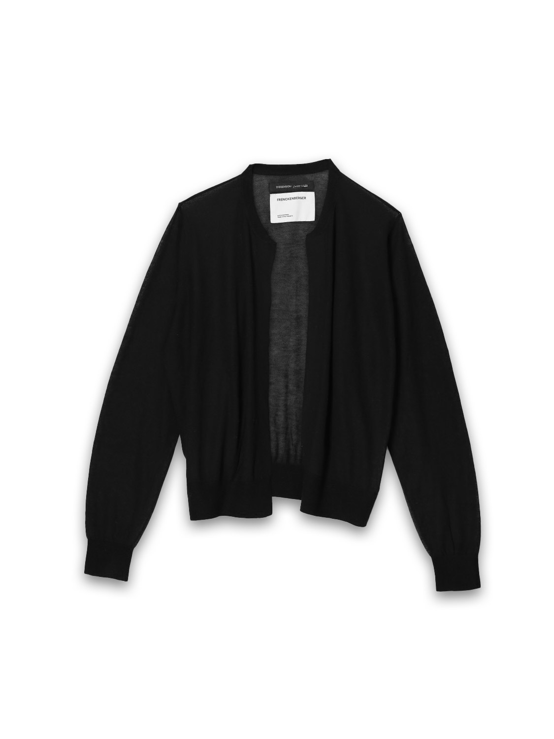 Frenckenberger Mini bomber - cashmere cardigan   black M