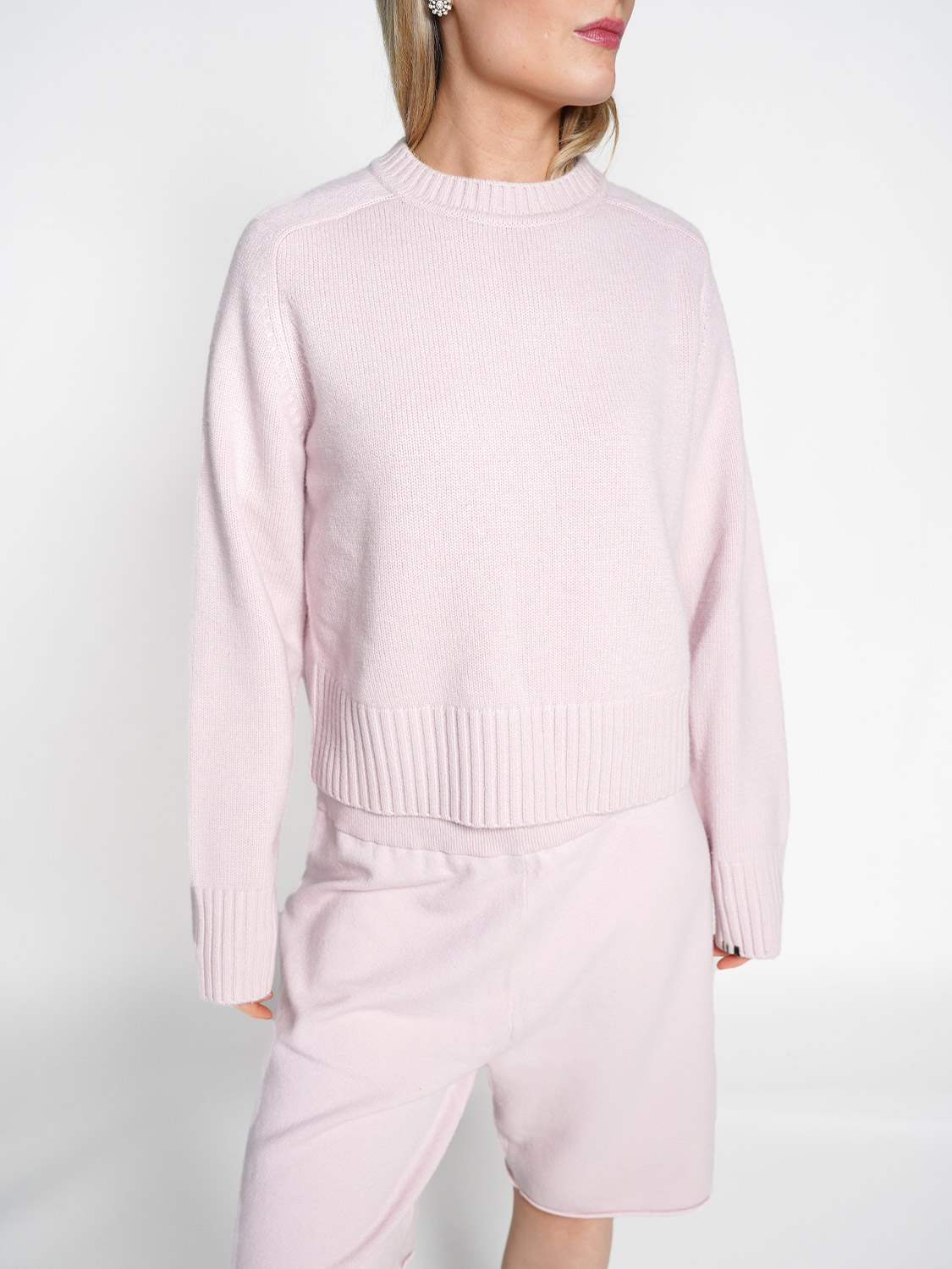 Extreme Cashmere N°167  – sweater made of cashmere  rosa One Size