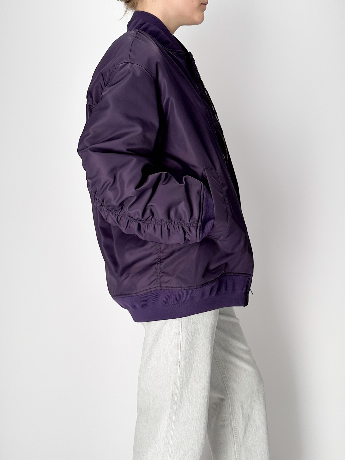 Bazar Deluxe Oversized Bomberjacke mit Glitzer-Detail    morado 36