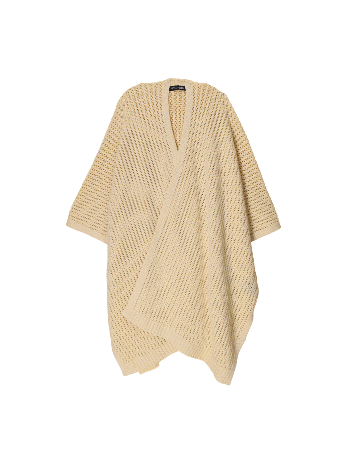 Iris von Arnim Georgina – Cashmere Poncho  yellow One Size