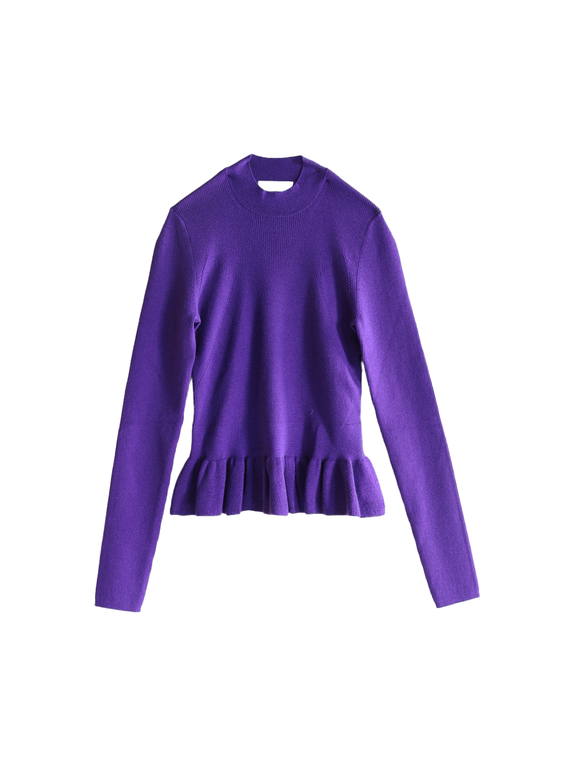 Nina Ricci Pullover mit Rüschendetail  morado S