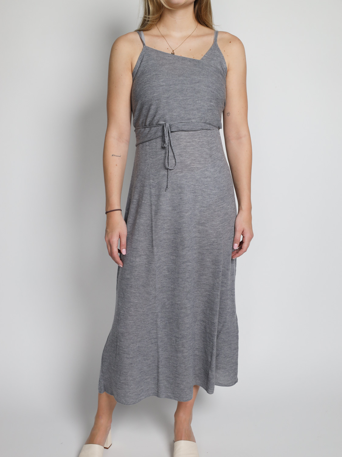 Florie – melange cashmere dress 