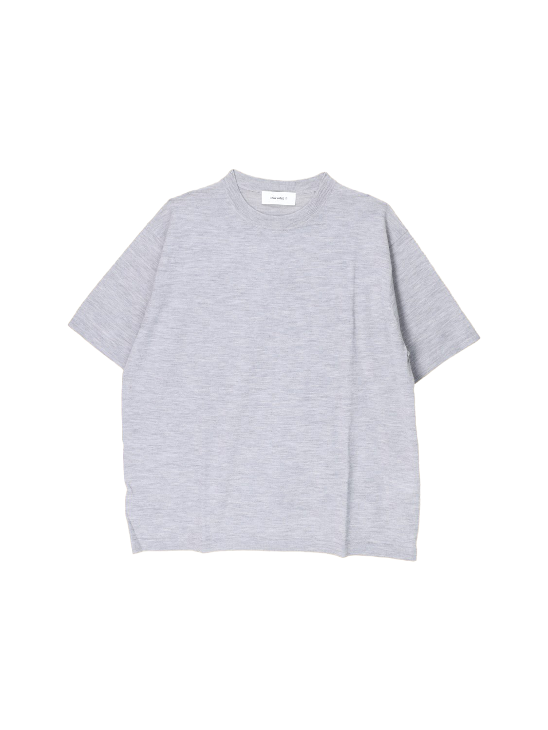 Lisa Yang Ancell – Cashmere Shirt   hellgrau S/M
