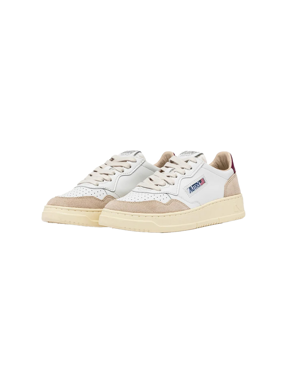 Autry Medalist Low – Sneaker aus Leder   beige 45