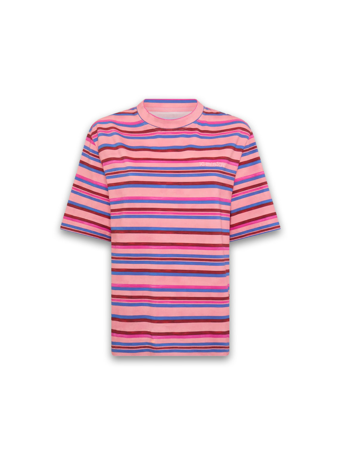 Celeste Stripes Tee – T-Shirt mit Streifendesign  