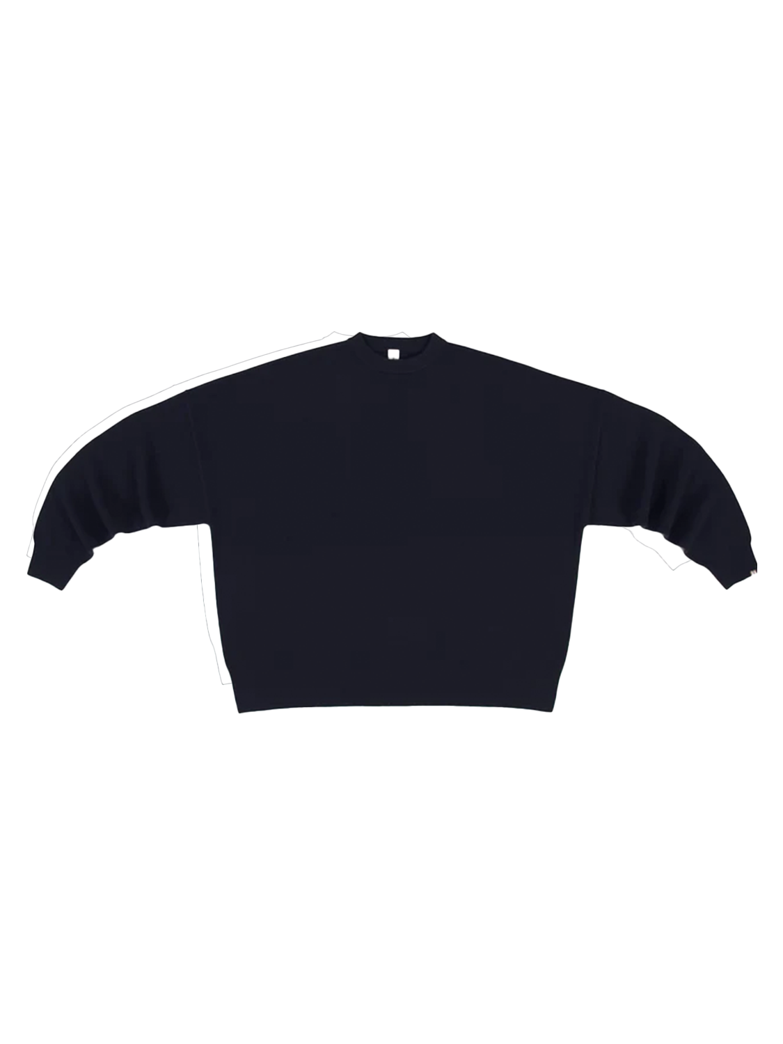 Extreme Cashmere N°246 Juna – Oversized cashmere sweater  marine One Size