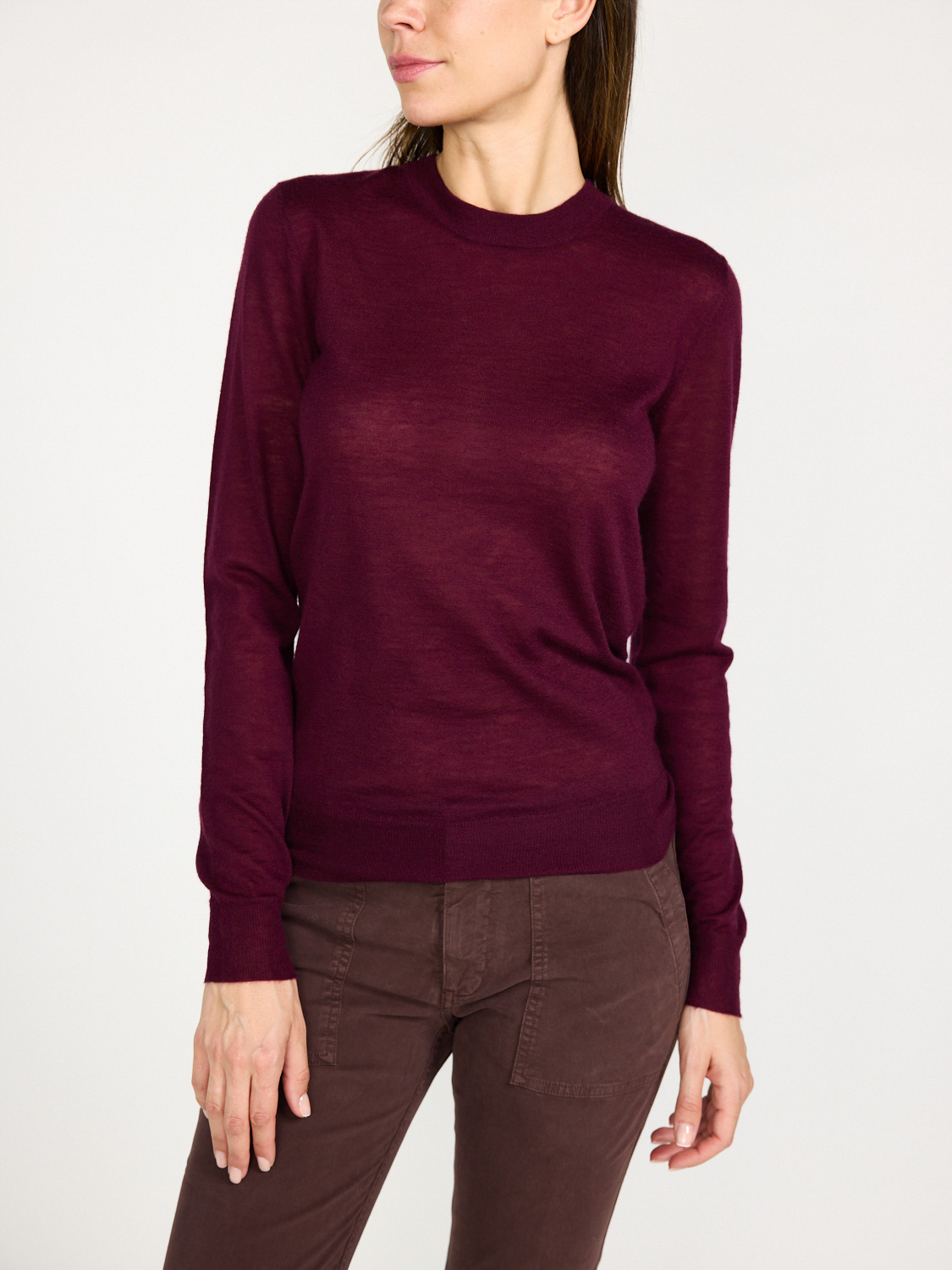 Joseph Cashmere sweater  bordeaux  XS