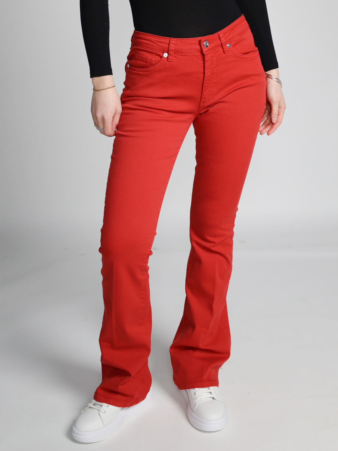 nine in the morning Jeans with flare    red 26