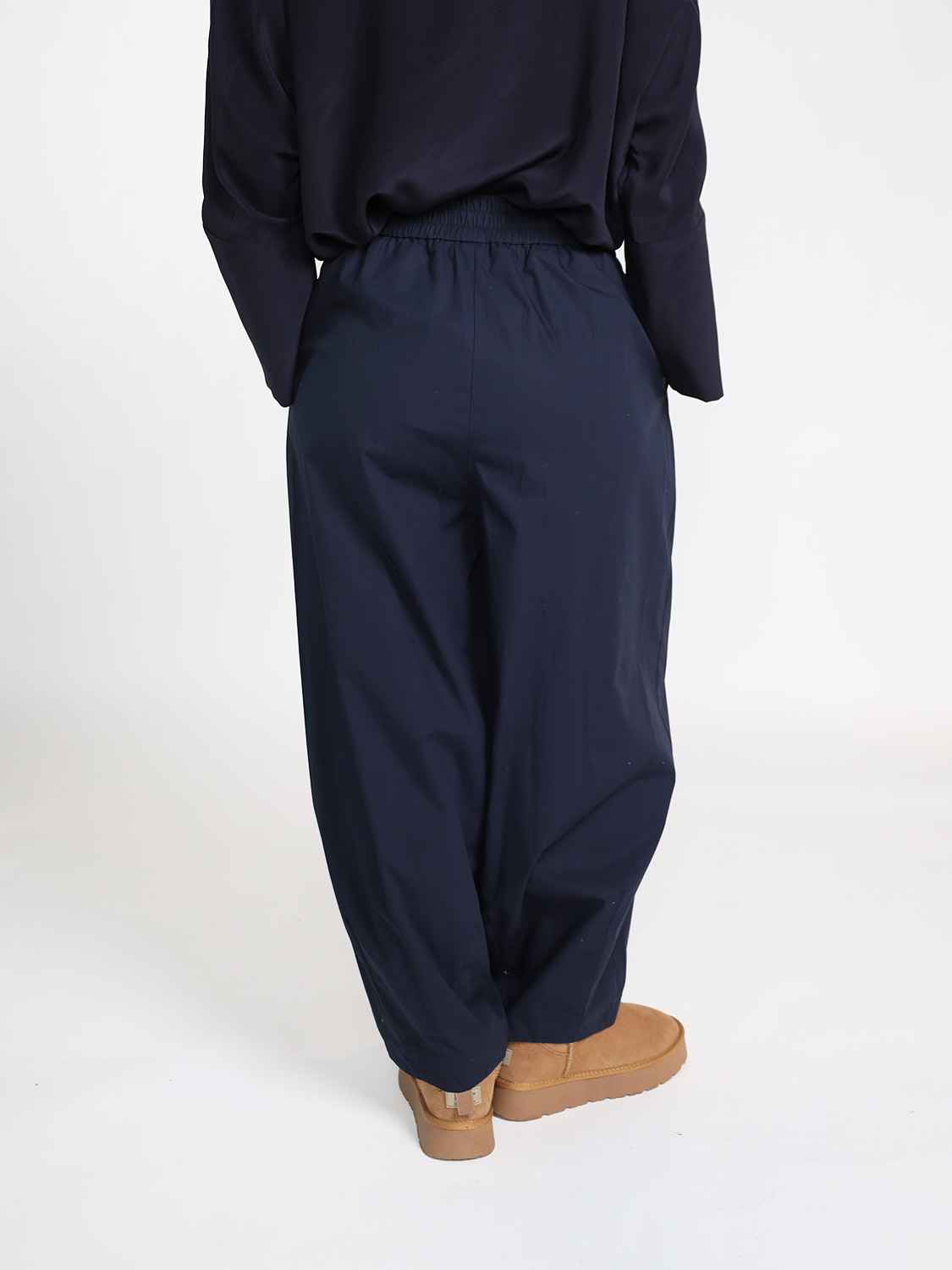 Odeeh Hose aus Baumwolle navy 38