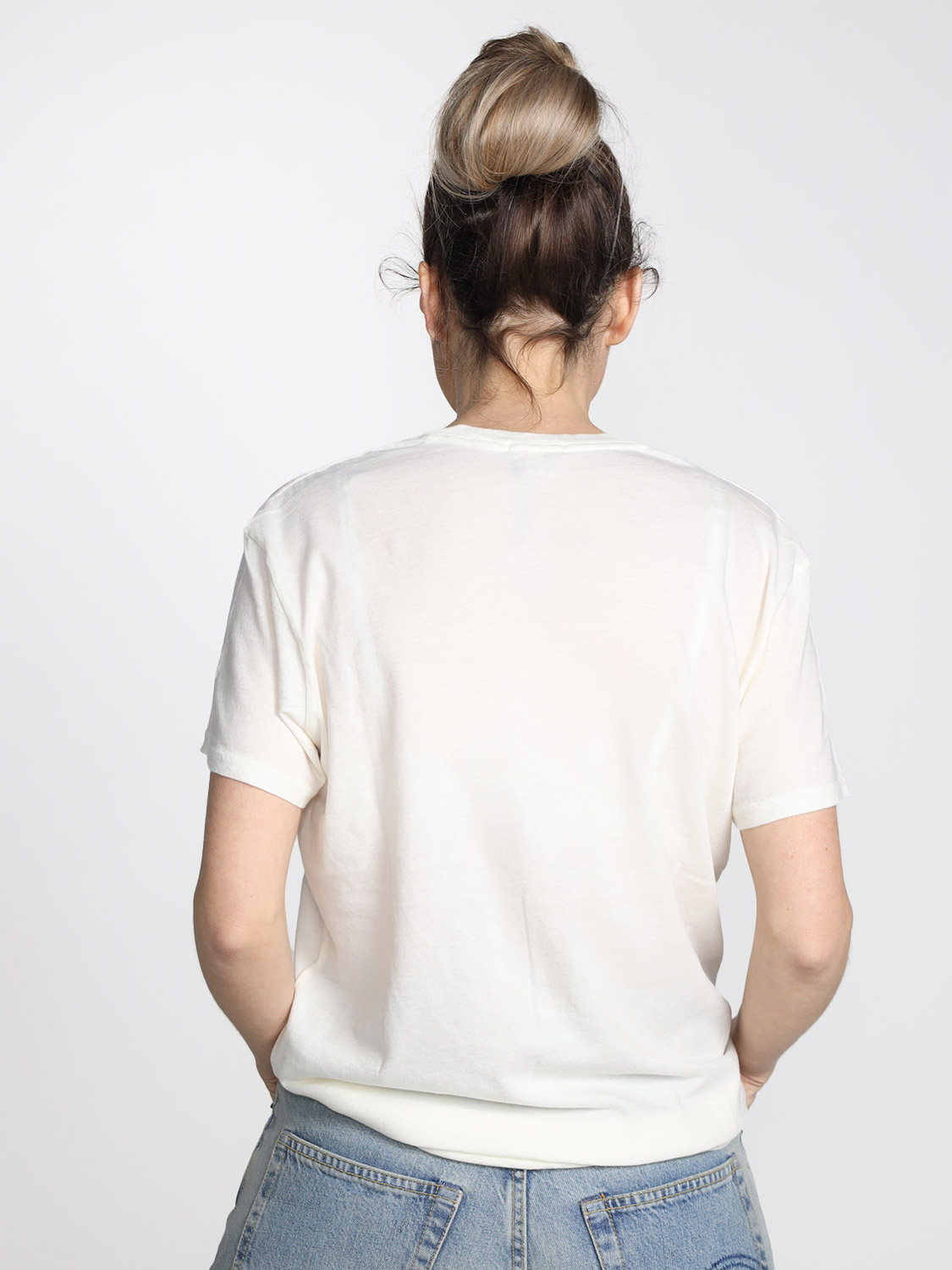 R13 Not A Fan - Shirt aus Baumwolle white S